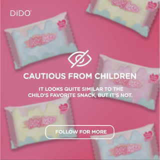 DIDO - Lolly Lube | Water-Based Lubricant Isi 24 Sachets