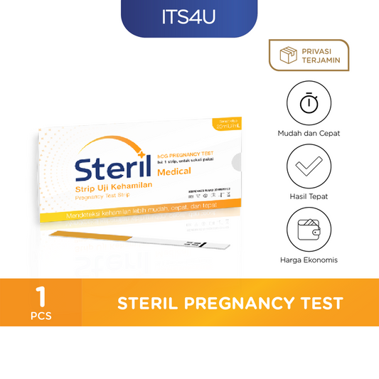 Steril Pregnancy Test Strip / Alat Tes Kehamilan Pribadi
