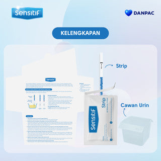 Sensitif Strip Test Pack isi 1 Pcs / Alat Tes Kehamilan