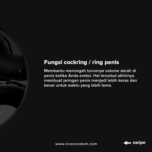 VIVO Stay Hard - Infinity Ring (Dual Stamina Ring)