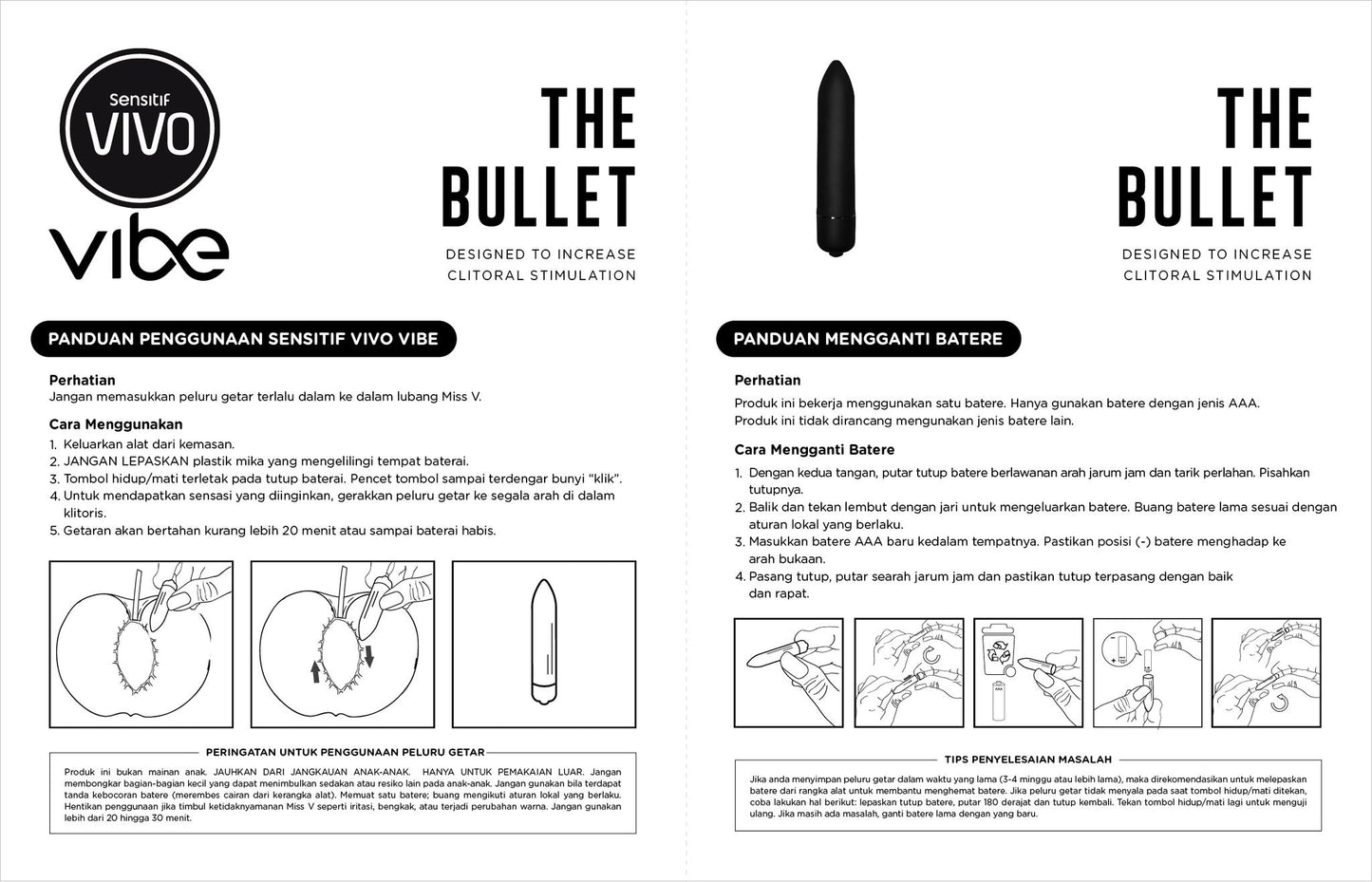 VIVO Alat Getar – The Bullet