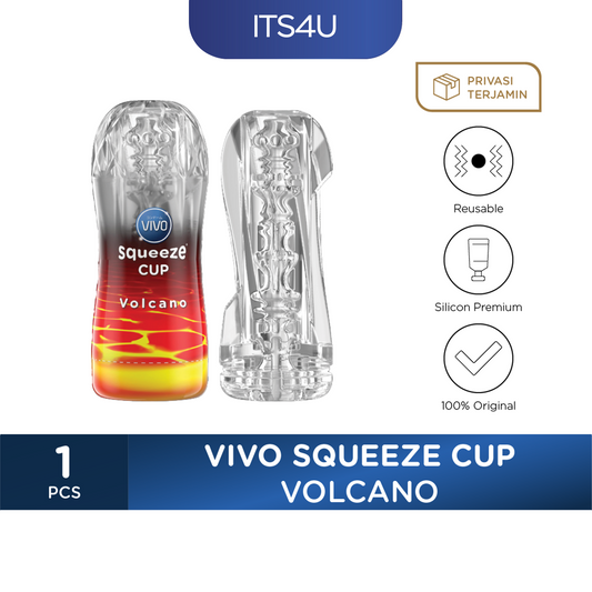 VIVO Squeeze Cup Free VIVO Bubble Gum Lube 60gr
