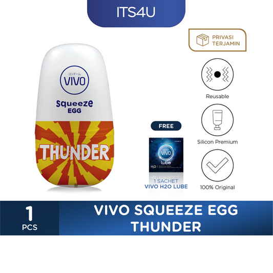 VIVO Squeeze Egg Free VIVO Bubble Gum Lube 60gr