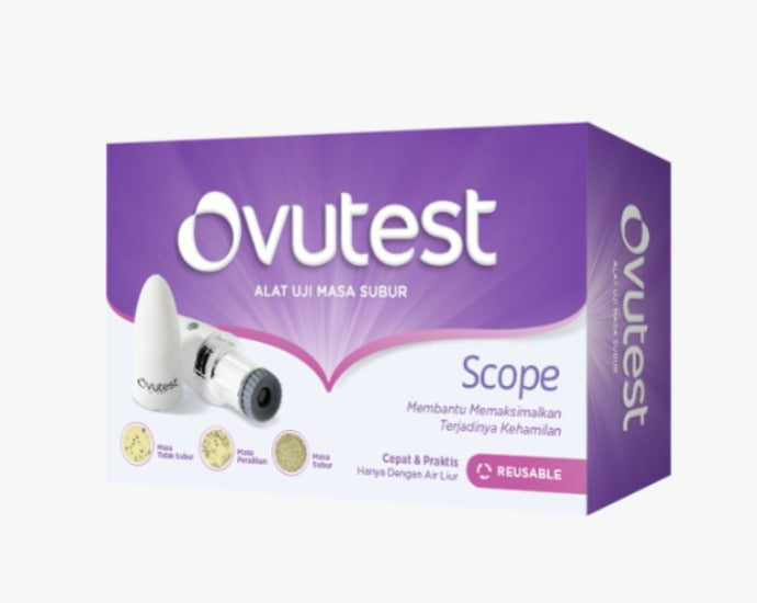 Ovutest Scope White / Ovulation Test Alat Tes Masa Subur