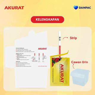 Akurat Strip Test Pack isi 1 Pcs / Alat Tes Kehamilan-2