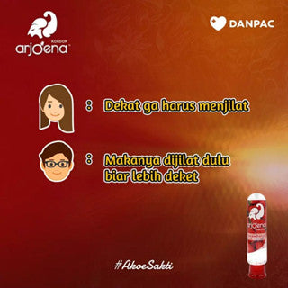Arjoena Strawberry Lube Isi 60gr / Pelumas Pelumas Kondom