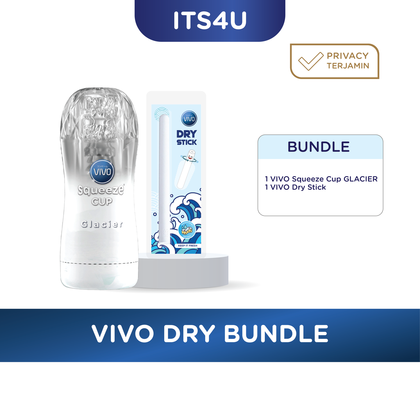 VIVO Dry Bundle Free VIVO Bubble Gum Lube
