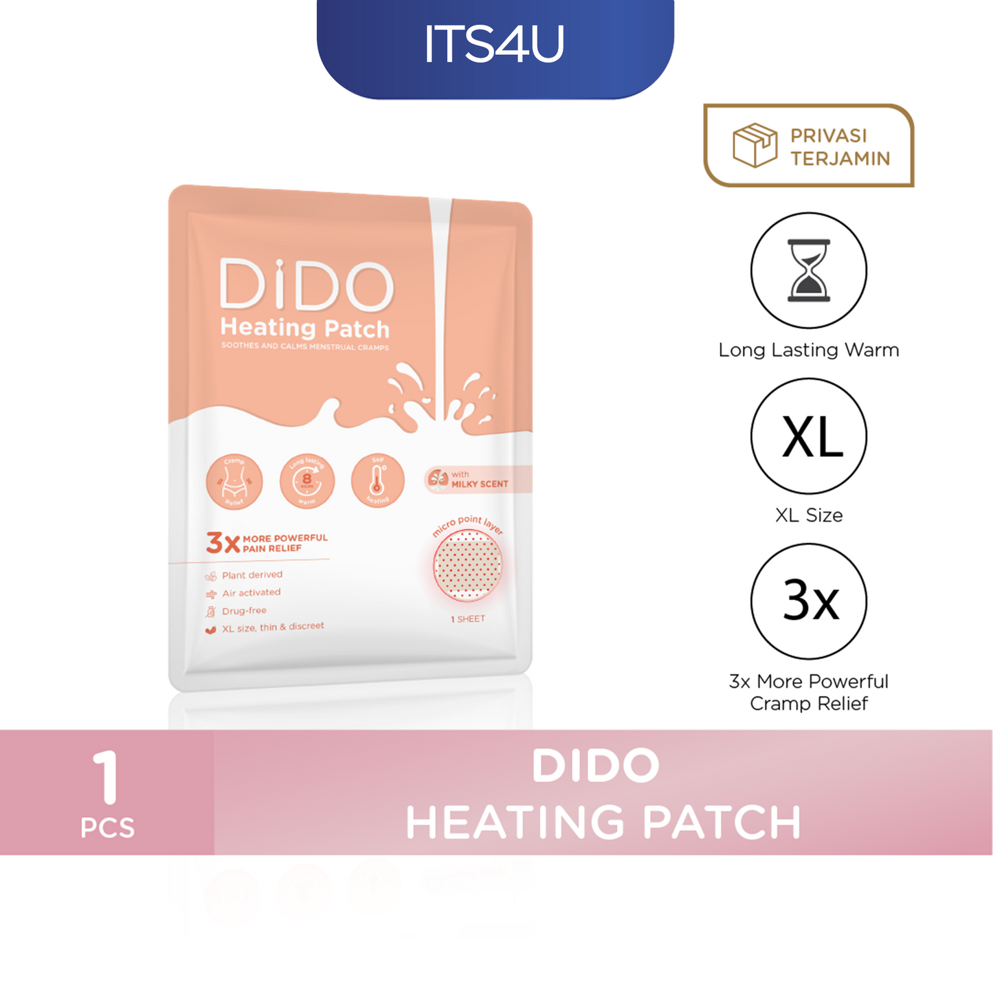 DIDO Heating Patch / Pereda Nyeri Menstruasi Isi 1 Pcs