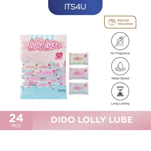DIDO - Lolly Lube | Water-Based Lubricant Isi 24 Sachets