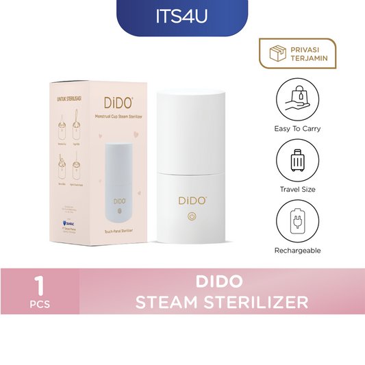 Sterilisasi Uap DIDO M Cup - Cawan Menstruasi