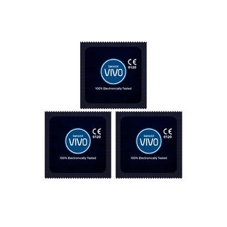 VIVO Kondom Extra Sensation isi 3 Pcs / Bergerigi Sensasi Ekstra-5