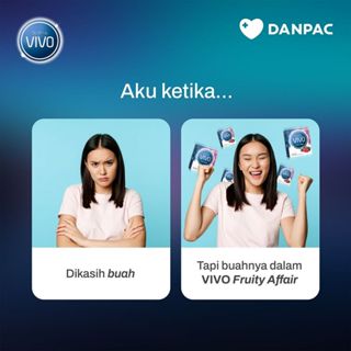 VIVO Fruity Affair Kondom isi 3 Pcs / Aroma Manis Segar-4