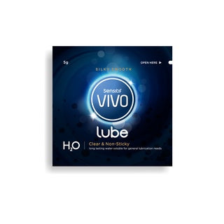 VIVO H2O Lube Sachet 5 gr isi 36 Sachet / Pelumas Kondom Water Based