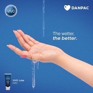 VIVO H2O Lube isi 60gr / Pelumas Kondom Water Based