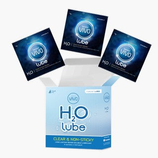 VIVO H2O Lube isi 3 Sachet / Pelumas Kondom Water Based