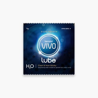VIVO H2O Lube isi 3 Sachet / Pelumas Kondom Water Based