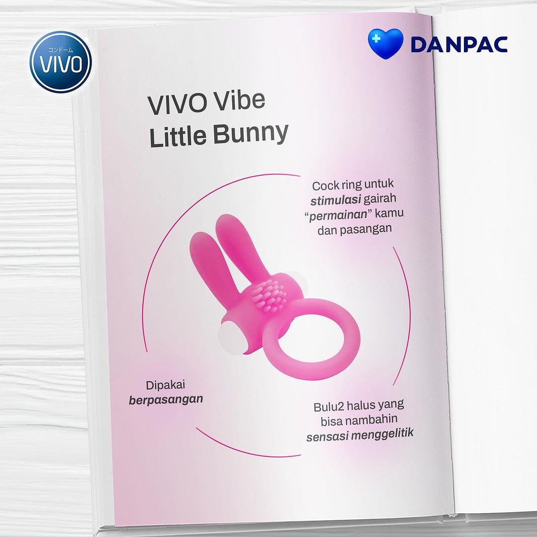 VIVO Alat Getar - Kelinci Kecil | Merah Muda, Biru