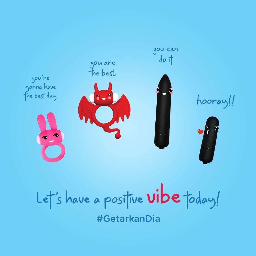 VIVO Alat Getar - Naughty Devil | Red, Black