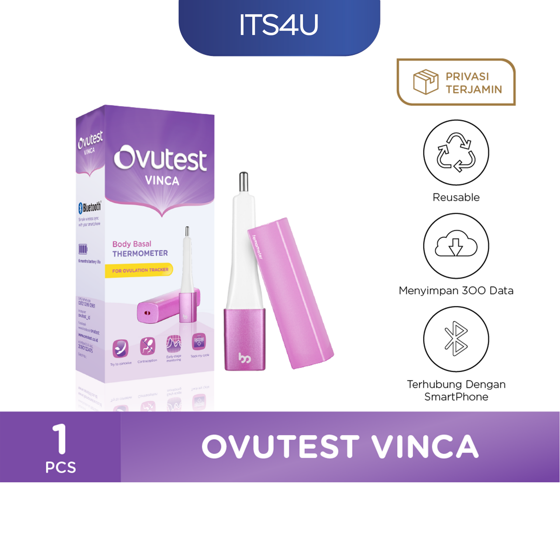 Ovutest Vinca / Ovulation Test Alat Tes Masa Subur