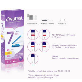 Ovutest 7 Days Plan Isi 1 Pcs / Alat Uji Masa Subur