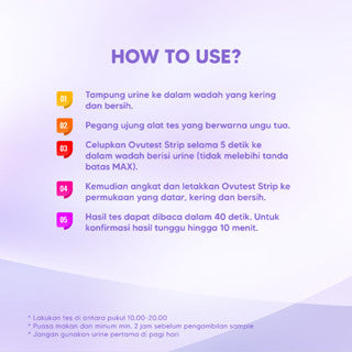 Ovutest 7 Days Plan Isi 1 Pcs / Alat Uji Masa Subur