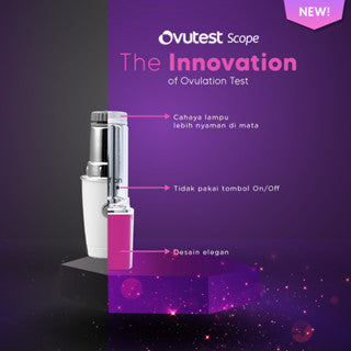 Ovutest Scope Pink / Ovulation Test Alat Tes Masa Subur