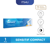Sensitif Compact Test Pack isi 1 Pcs / Alat Tes Kehamilan