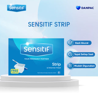 Sensitif Strip Test Pack isi 1 Pcs / Alat Tes Kehamilan