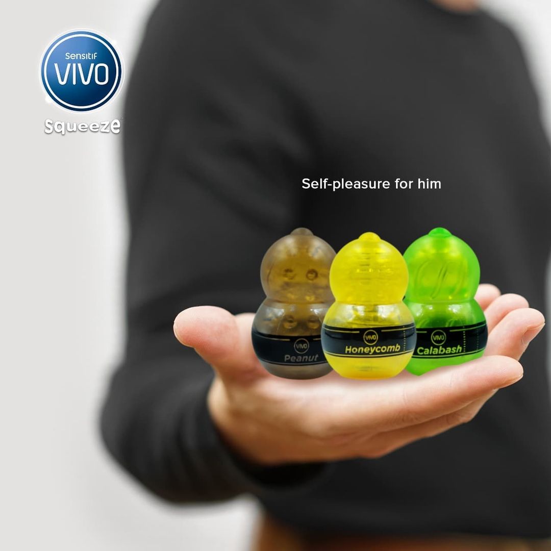 VIVO Squeeze Ball Free VIVO Bubble Gum Lube 60gr