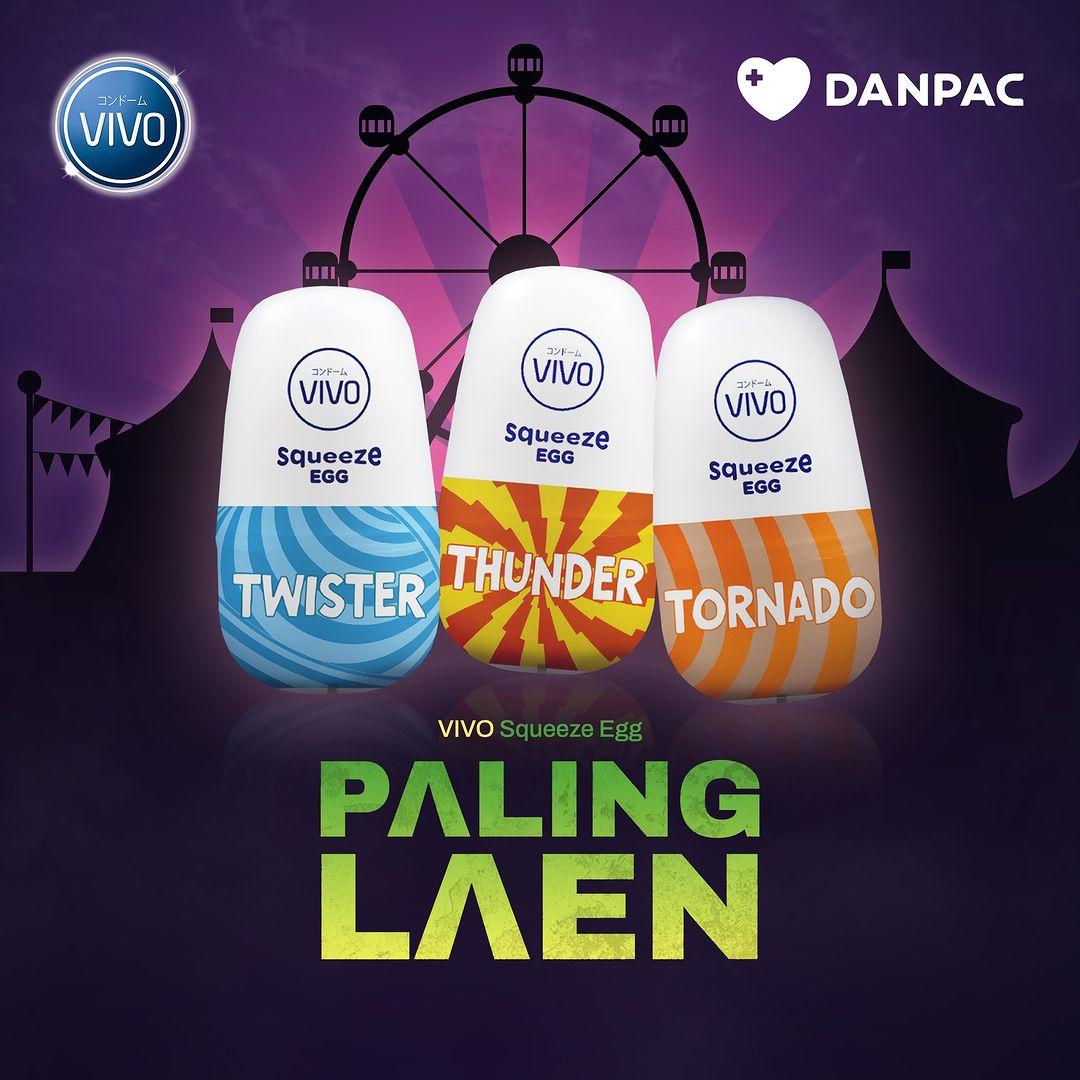 VIVO Squeeze Egg | Tornado, Twister, Thunder
