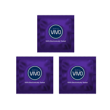 VIVO Kondom Ultra Thin isi 3 Pcs / Tipis Ekstra Aman