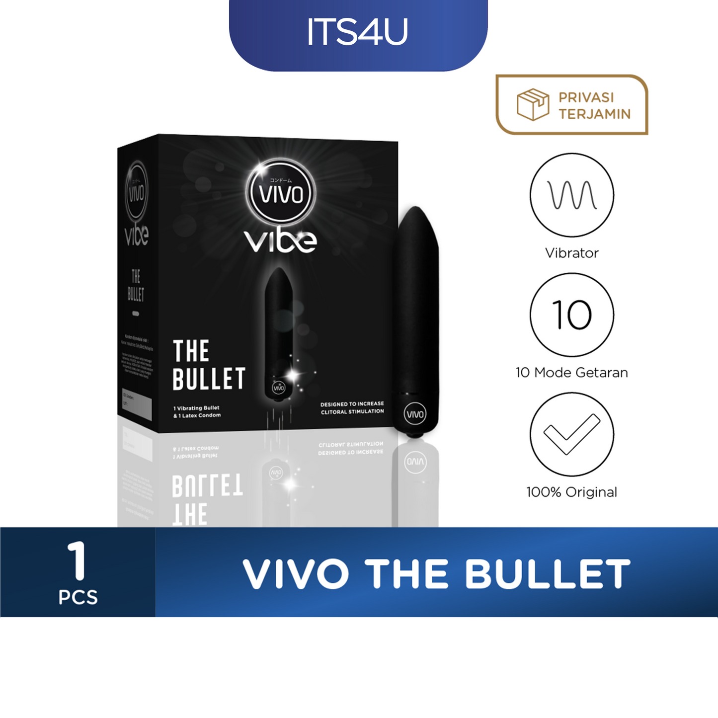 VIVO Alat Getar – The Bullet