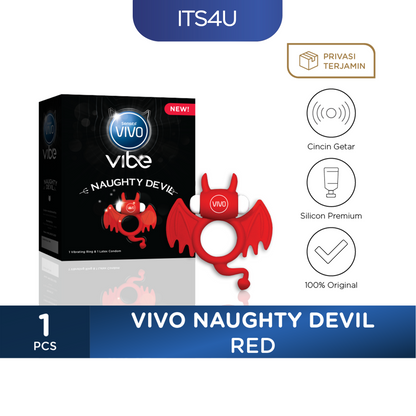 VIVO Alat Getar - Naughty Devil | Red, Black