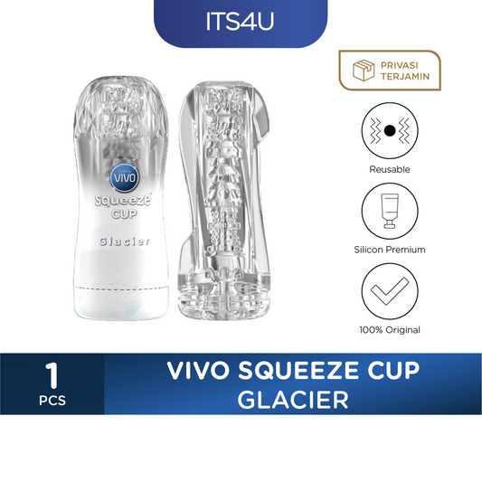 VIVO Squeeze Cup Free VIVO Bubble Gum Lube 60gr
