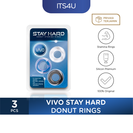 VIVO Stay Hard - Donut Stamina Rings Original Silikon