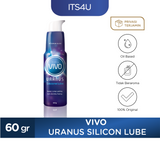 VIVO Uranus Silicone Lube isi 60gr / Pelumas Pelumas Kondom