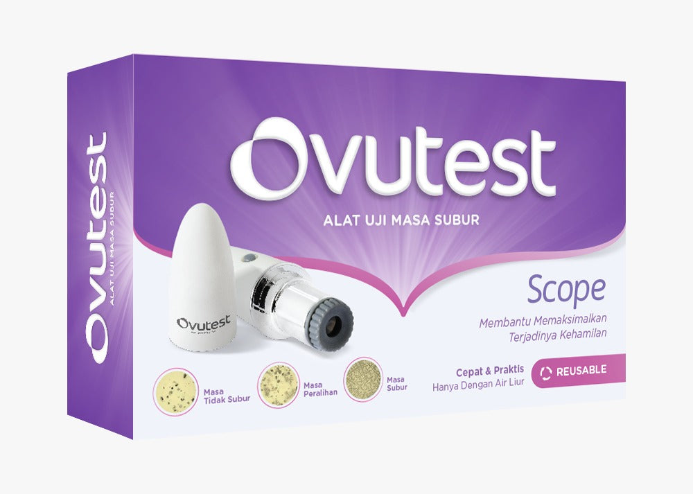 Ovutest Scope White / Ovulation Test Alat Tes Masa Subur
