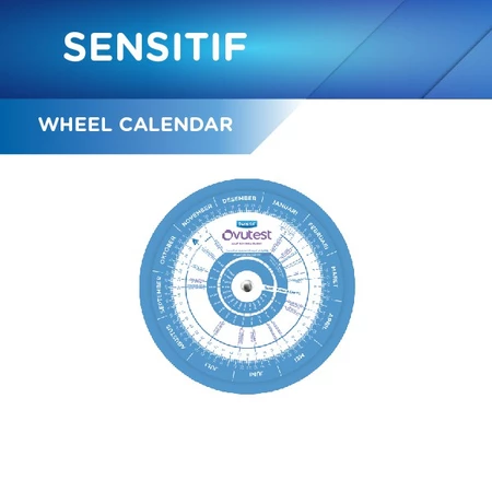 Sensitif Wheel Calendar / Kalender Kehamilan Untuk Ibu