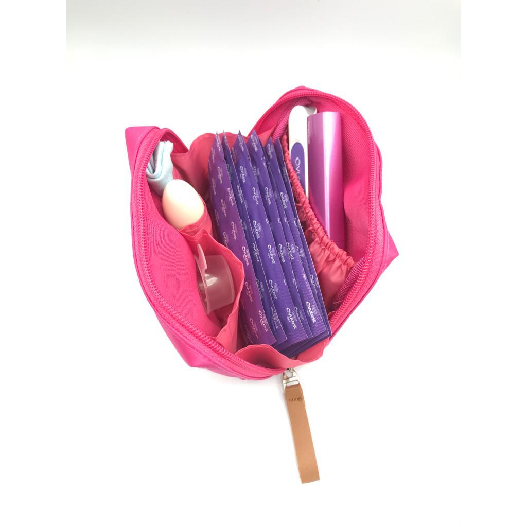 [FREE GIFT SELAMA PERSEDIAAN MASIH ADA] Ovutest Make Up Pouch / Dompet Organizer